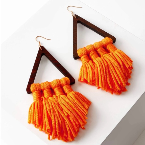 🆕 Tassel Drop Earrings - Picture 7 of 7